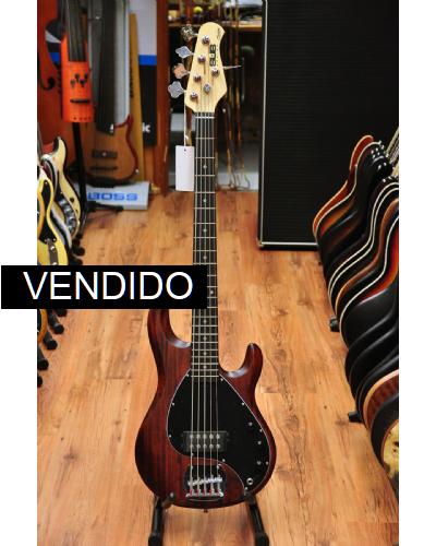 Sterling SUB RAY5  by Music Man Walnut Stain Rosewood